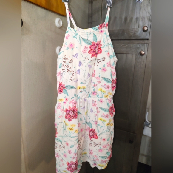 ***Old Navy Girls Size 5 Summer Floral Dress - Picture 2 of 5
